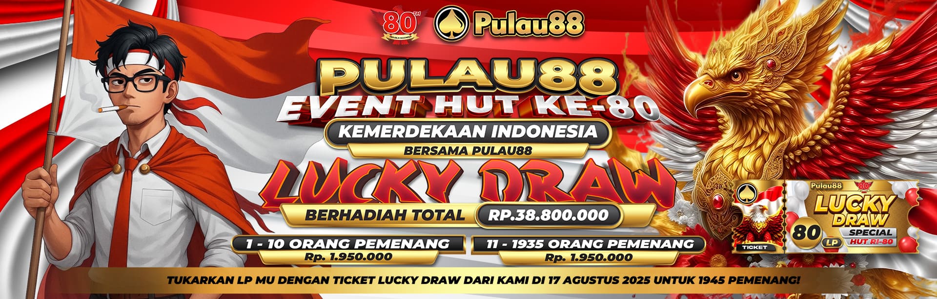 LUCKY DRAW SPECIAL HUT -80