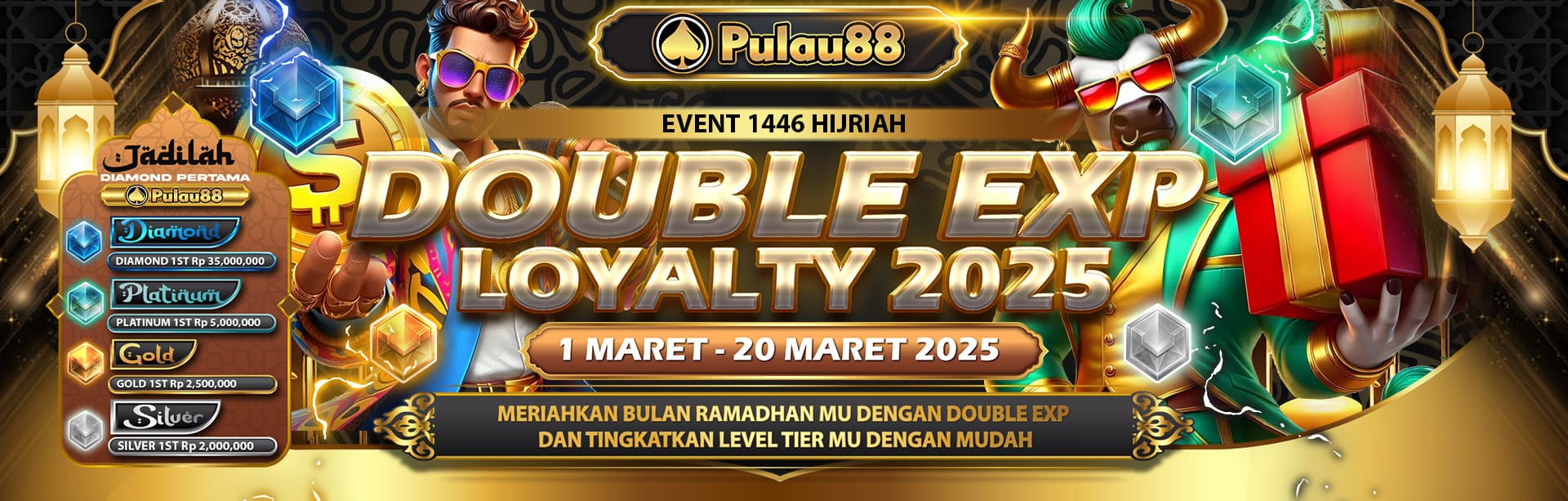 EVENT DOUBLE EXP 1446 Hijriah