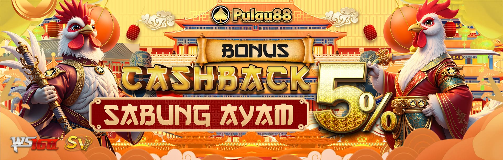 CHINESE NEW YEAR HAPPY CASHBACK SAMBUNG AYAM