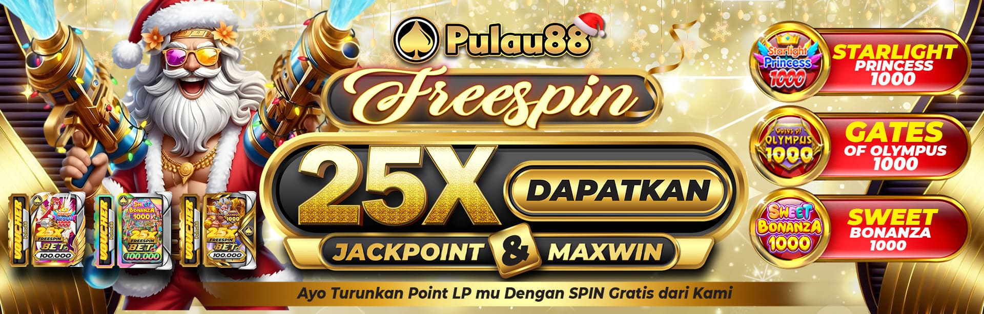 FREESPIN 25X PULAU88