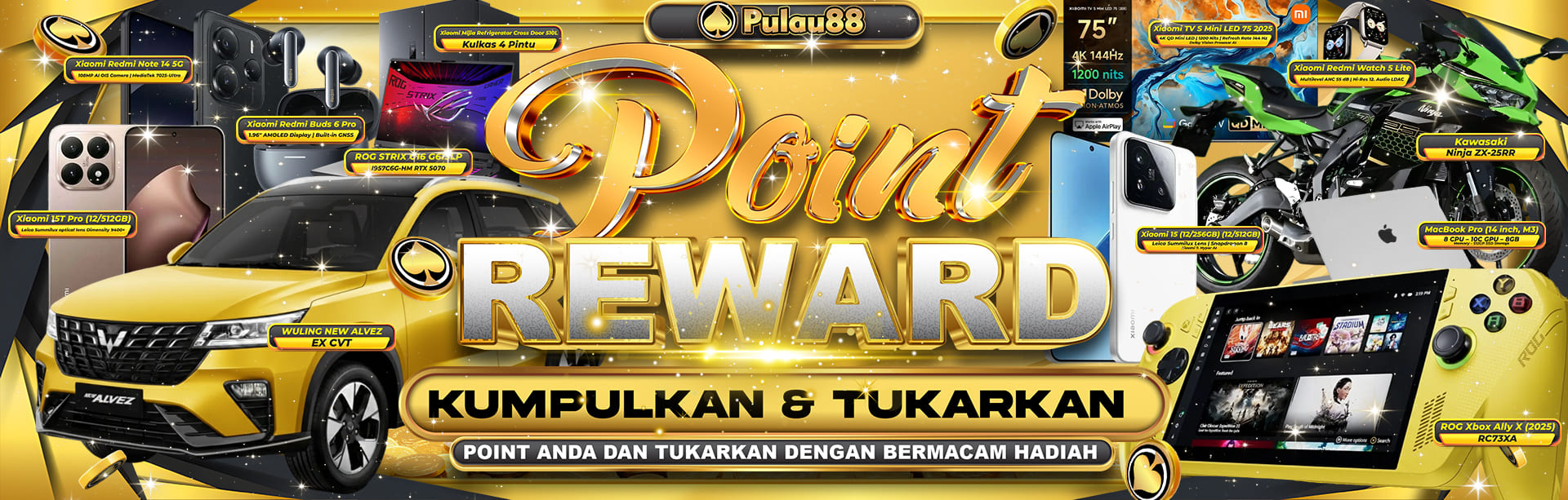*POINT REWARD PULAU88