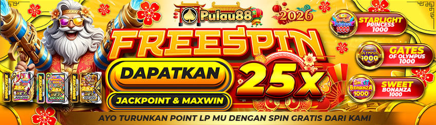 FREESPIN 25X PULAU88