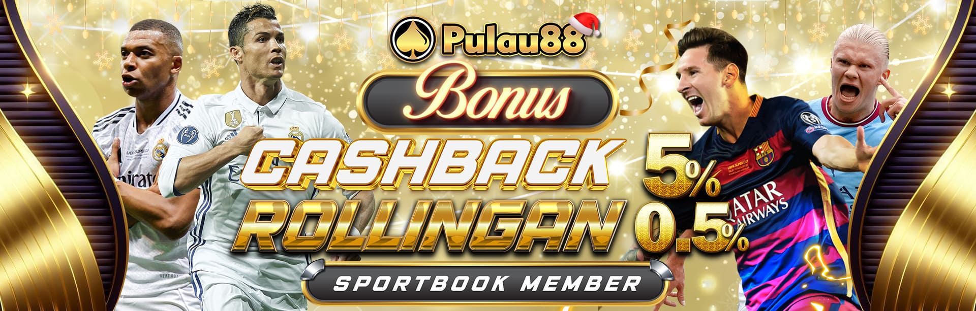 CHRISTMAS CASHBACK SPORTBOOK